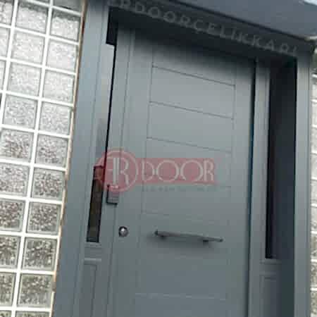 Şifreli Antrastit Özel Ölçü Villa Giriş Kapısı ER0280