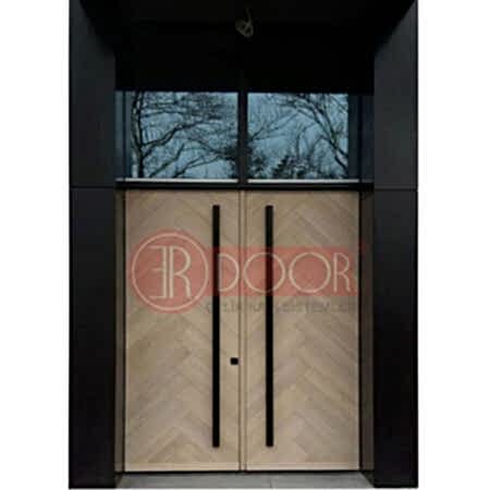 İroko Parke Desenli Villa Giriş Kapısı ER0297