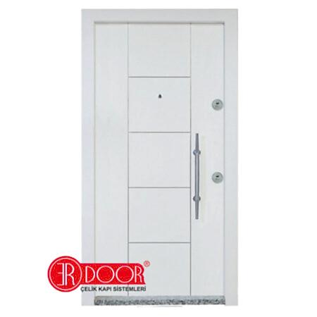 Modern Sade ve Şık Çelik Kapı Özel Yapım ve Ölçü – ER9104