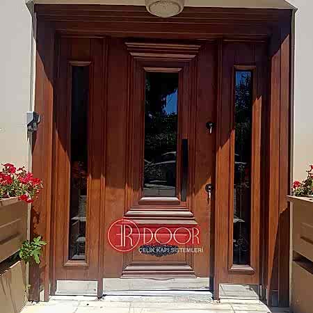 Ahşap Apartman Kapısı ER0312